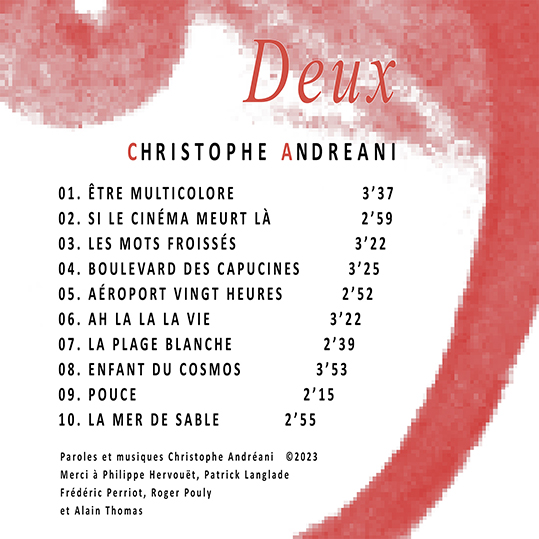 Christophe Andreani Chanson - Deux